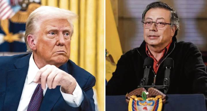 Trump acusa a Petro de ser líder del narcotráfico: EE.UU. pondrá fin a “pagos y subsidios” a Colombia
