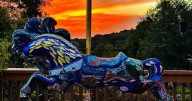 Cocktails & Carousels fundraiser sees sculptures and 2D work auctioned to community