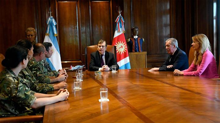 Gerardo Zamora y Elías Suárez recibieron a las autoridades del comando electoral