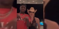 El video de Vinicius con una reconocida conductora de TV que alimenta los rumores de romance
