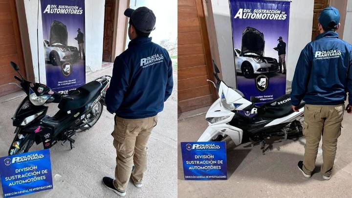 Secuestran dos motovehículos con pedido de secuestro durante operativos en la Capital