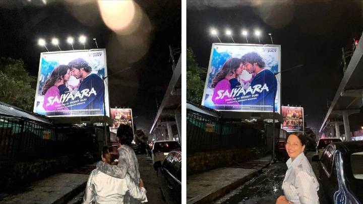Ahaan Panday’s mother Deanne looks back at his ‘Saiyaara’ billboard moment