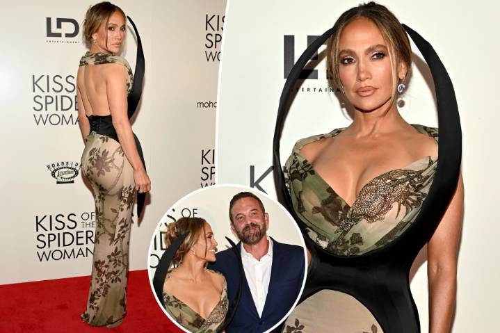 ‘Kiss of the Spider Woman’ NY premiere red carpet: Jennifer Lopez, Ben Affleck and more