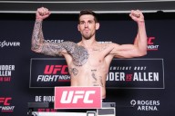 UFC Fight Night: de Ridder vs. Allen odds, predictions, best bets