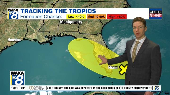 Warm, breezy through Friday; Dry Saturday, some showers Sunday