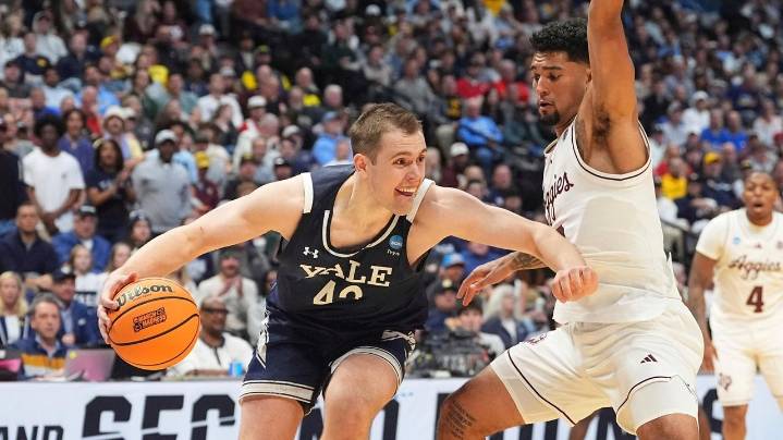 Yale's Nick Townsend is one of several players from traditional one
