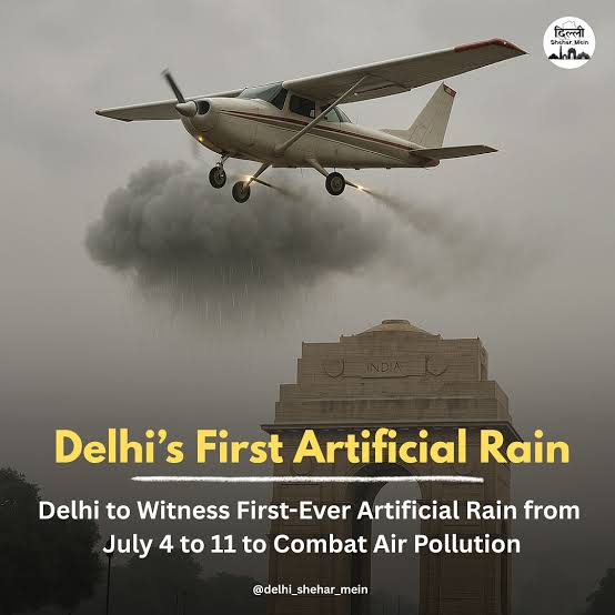 Delhi Likely To Get 1st Artificial Rain Soon After Cloud Seeding Process Completes Amid ‘Very Poor’ AQI