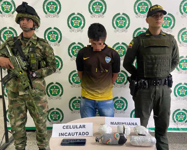 Sujeto fue capturado cuando pretendía ingresar estupefacientes a la cárcel de La Guafilla