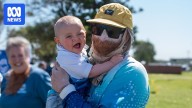 Broken Hill man who ran 27 marathons in 29 days finishes with fractured hip