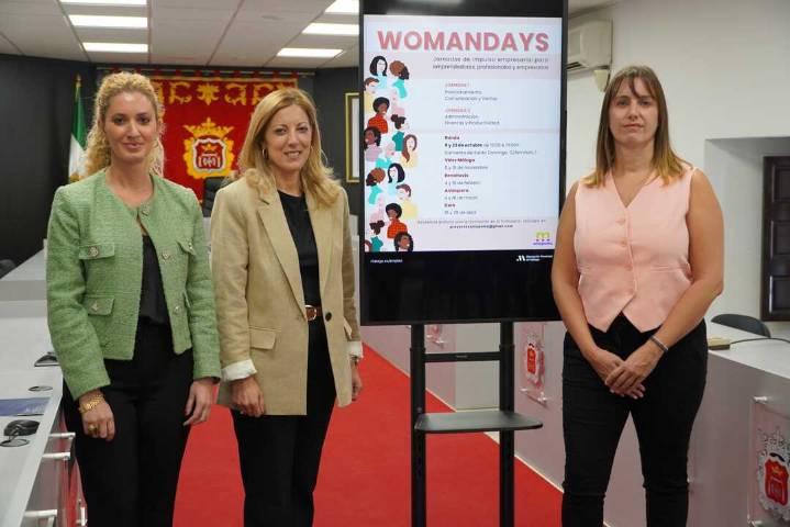 La Diputación y Amupema ofrecen en Ronda talleres para mujeres empresarias