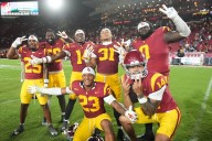 USC coach praises crowd for impacting Michigan in dominant win