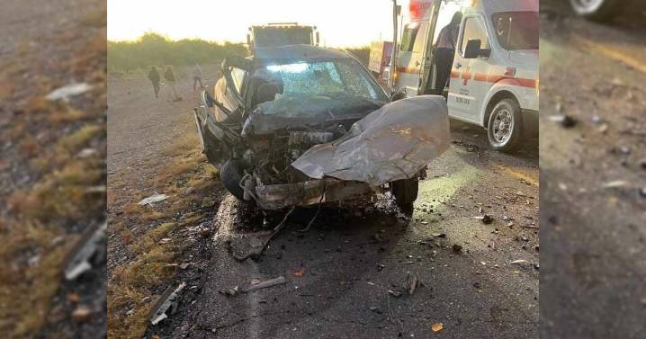 Choque en carretera costera de Caborca deja un muerto y ocho lesionados por presunto conductor alcoholizado