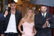 Victoria Beckham's Family Supports the Designer at Paris Fashion Week Show