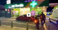 Banda de mujeres perpetró turbazo a farmacia en Vitacura y una mordió al guardia durante forcejeo
