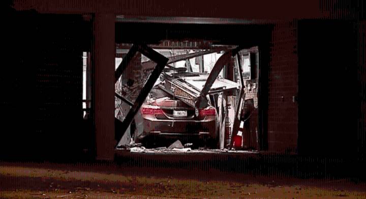 Car crashes into Spring Mill Elementary school