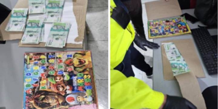 Cayeron Los Nómadas: dedicados a falsificar y distribuir pesos y dólares en comics y rompecabezas