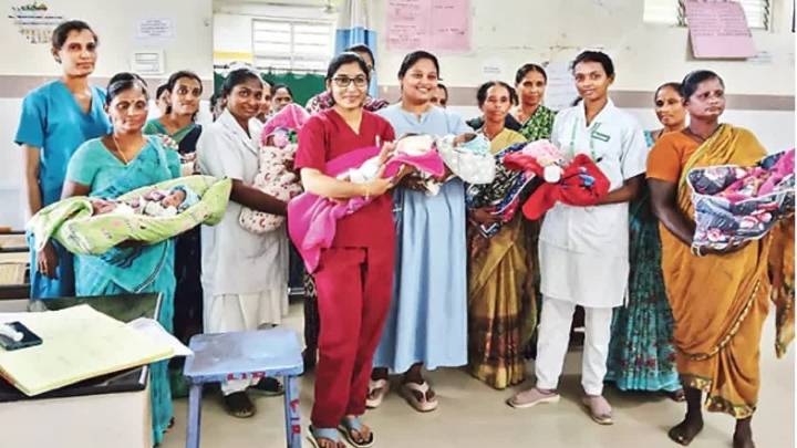 24 Deliveries In 24 Hours: Rare Feat At Mancherial Maternal And Child Health Centre
