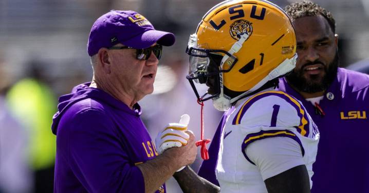 Is LSU WR Aaron Anderson healthy? Brian Kelly provides an update on star wideout