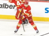 Flames forward Yegor Sharangovich is adamant: ‘I hate to lose’