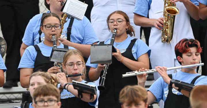 Strike Up the Band | Penn Cambria instrumentalists take to skies for halftime show