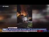 Sterling man allegedly set townhouse fire to collect insurance