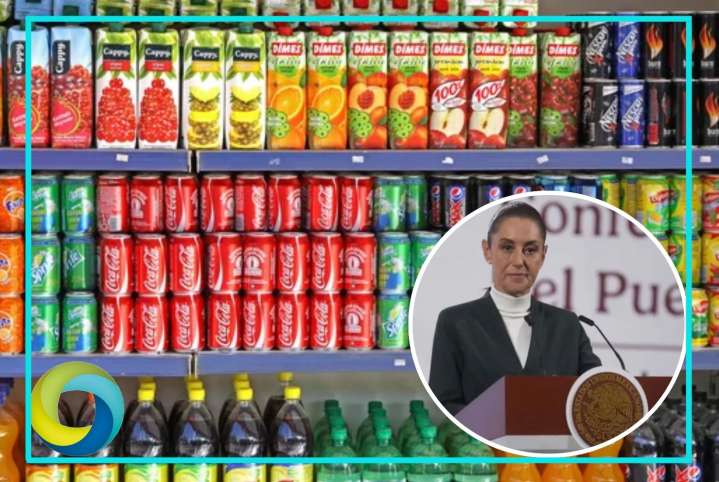 Sheinbaum niega que alza de impuestos a refrescos sea para recaudación