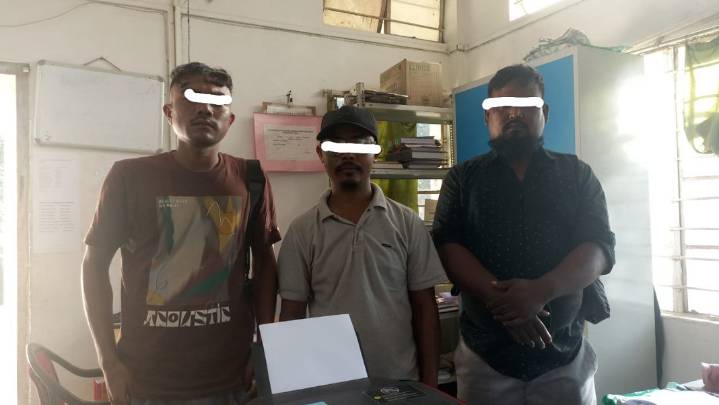 Three held for extortion in South Garo Hills; claimed to be members of pressure group
