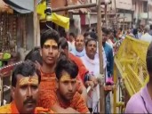 Devotees throng Kashi Vishwanath temple on fifth ‘Shravan Somwar’