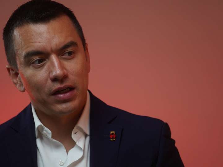 Denuncian un intento de asesinato del presidente de Ecuador, Daniel Noboa: fue atacada su comitiva