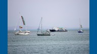 Flotilla activists approach Gaza and say they are ready for a possible Israeli interception