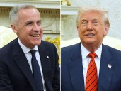 Mark Carney heads to second Oval Office meeting with Donald Trump