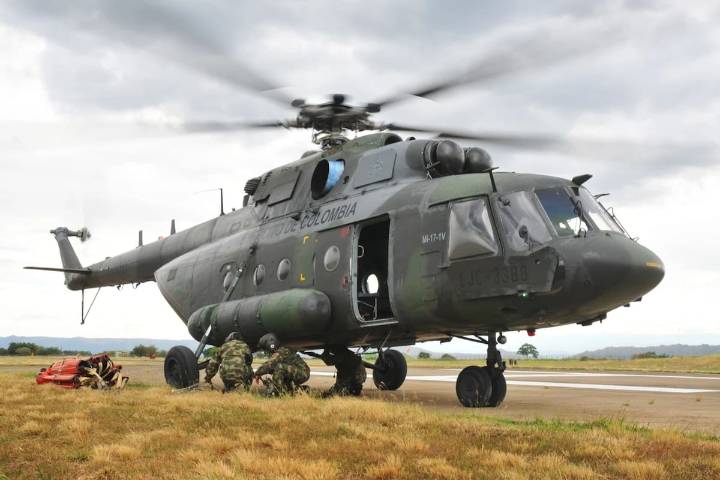 MinDefensa entrega informe a la Procuraduría sobre falencias en mantenimiento de helicópteros Mi17
