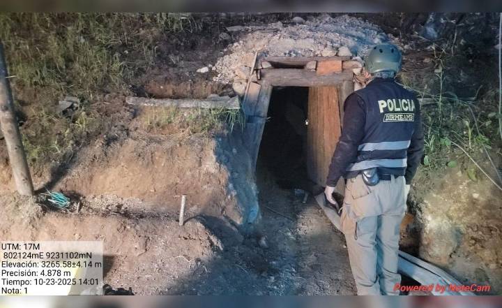 Cajamarca: Operativo Sierra Norte 2025 es el golpe más duro contra la minería ilegal