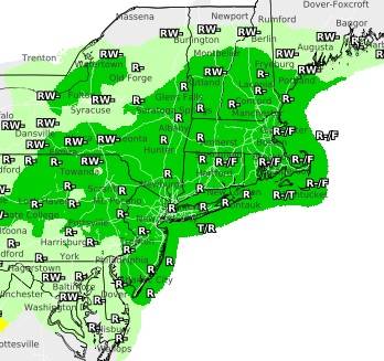 More than 10,000 left without power as nor'easter moves through CT