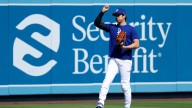 Watch: Shohei Ohtani shocks teammates by taking batting practice for the first time this season, hits a home run out of Dodger Stadium