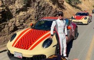 Debuta García Bernal como piloto en Carrera Panamericana