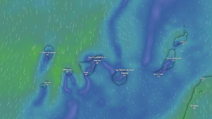 Tenerife afronta un domingo otoñal con lluvias débiles y cielos nubosos en gran parte de Canarias