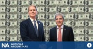 Festejan Luis Caputo y Scott Bessent con el iracundo desplome del dólar hoy