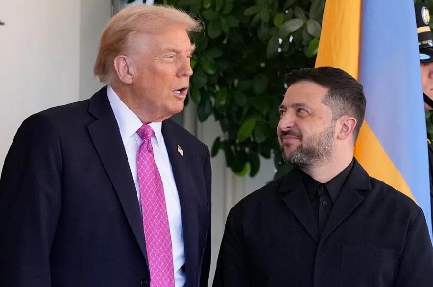 Trump tells Zelenskyy he’s reluctant to sell Ukraine Tomahawk missiles after warning Russia he might