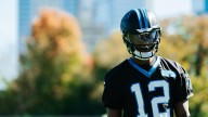 Panthers add depth at quarterback, outside linebacker for Bills game