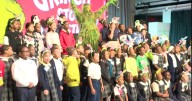 The Grinch makes early stop in Baltimore for literacy event at the Hippodrome