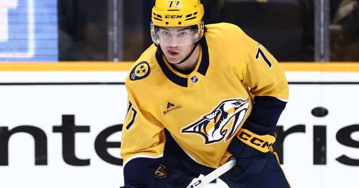Newly arrived Predators forward Luke Evangelista senses team's new energy