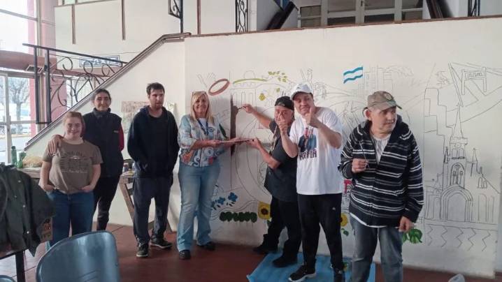 SOCIEDAD. Azul Usina Creativa: arte, comunidad y sustentabilidad