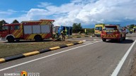 Accidente con un herido leve la mañana de este martes en la A