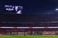 El Monumental se puso de pie para despedir a Miguel Ángel Russo