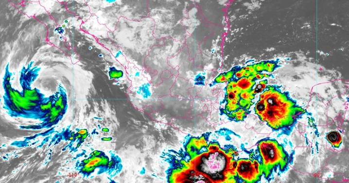 ‘Priscilla’ se debilita... pero ya viene ‘Raymond’: Nuevo ciclón amenaza a Chiapas y Oaxaca