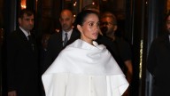 Meghan Markle attends Balenciaga show in Paris Fashion Week