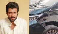 Vijay Deverakonda narrowly escapes car accident on Hyderabad