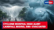 Cyclone Montha strikes India: 2 dead in Kerala, landfall begins