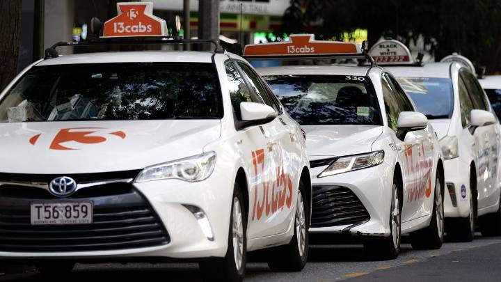'Worried about our baby in the heat': Mum, baby stranded in sweltering temperatures after taxis rejected pair at Brisbane Airport